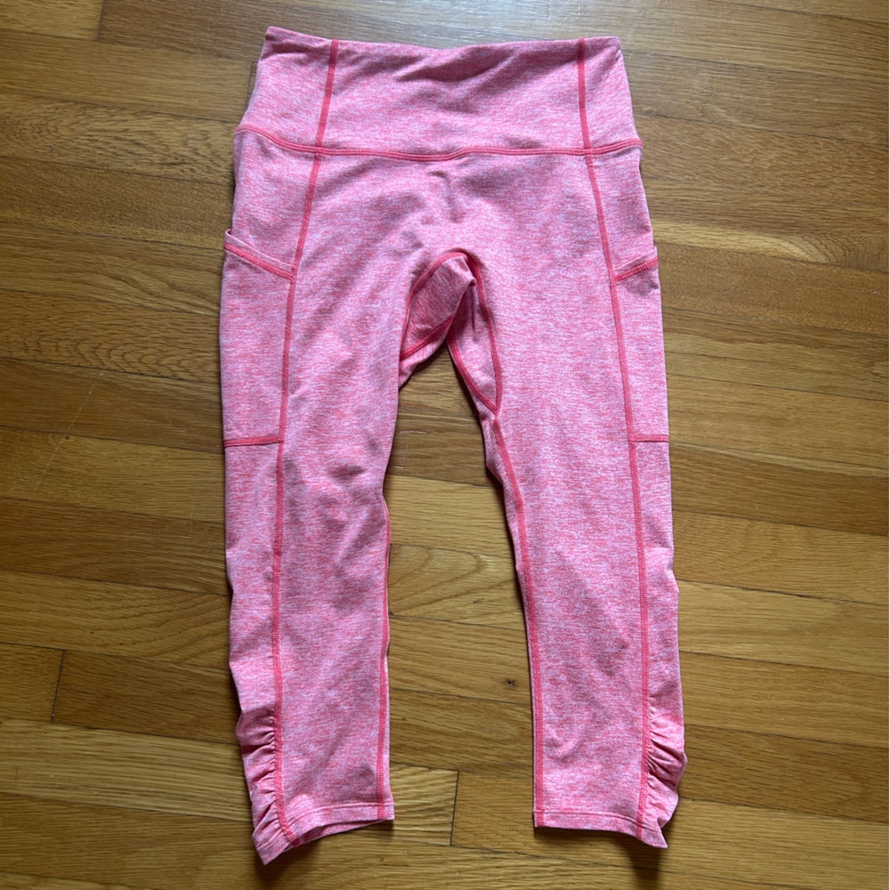Women's Pink Athletic Leggings